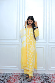 luxx Chikankari Modal Kurti Set